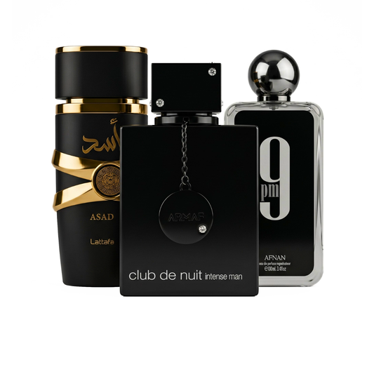 Set 3 Parfema | Afnan 9PM + Lattafa Asad + Club de Nuit Intense Man 100 ml