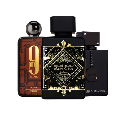 Set 3 Parfema | Club de Nuit Intense Man + Oud for Glory + Afnan 9PM Elixir 100 ml
