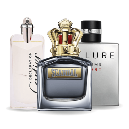 Set od 3 parfema | Allure Homme Sports, Jean Paul Gaultier Scandal, Cartier Declaration 100 ml