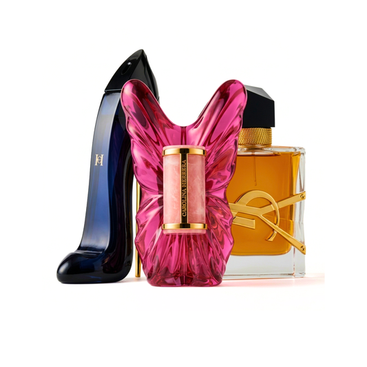Set od 3 parfema | Carolina Herrera Good Girl + Carolina Herrera La Bomba + Yves Saint Laurent Libre Intense 100 ml