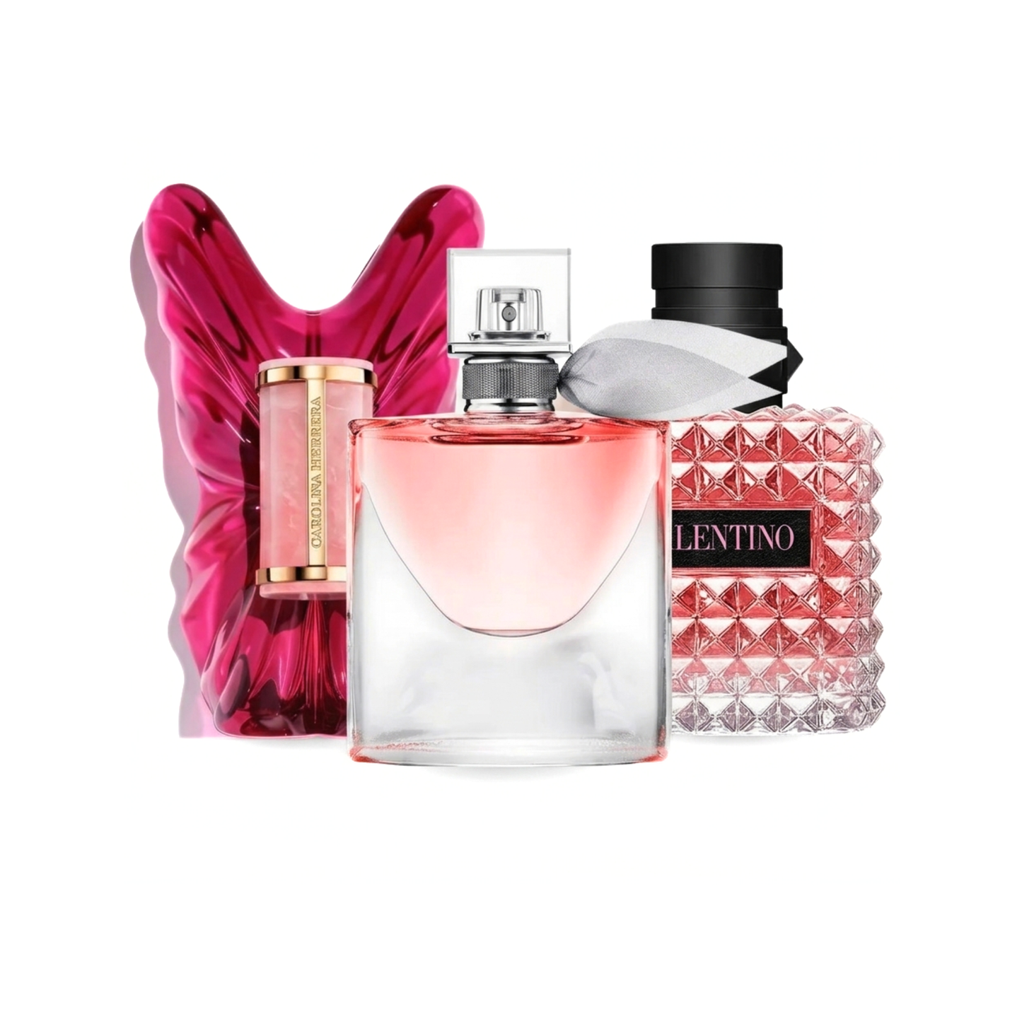 Set od 3 parfema | Carolina Herrera La Bomba, La Vie Est Belle, Donna Intense Valentino - 100ml